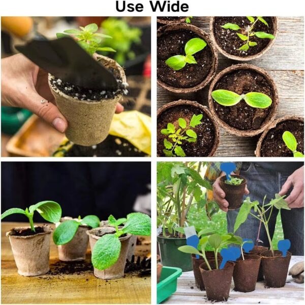 biodegradable paper pulp seedling pots main stack