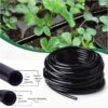 4mm ID x 7mm OD Garden Drip Irrigation Tubing, UV-Resistant PE Flexible Water Hose for Greenhouse, Lawn, Potted Plants & Hydroponics