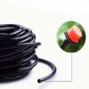 4mm ID x 7mm OD Garden Drip Irrigation Tubing, UV-Resistant PE Flexible Water Hose for Greenhouse, Lawn, Potted Plants & Hydroponics