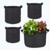 grow bag, fabric planter, planting pot, non-woven planter, garden grow bag, portable plant pot, breathable planting bag