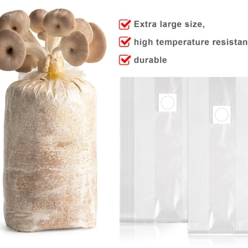 Durable Multi-functional High-pressure Sterilized Mushroom Planting Bags Farm Mushroom Planting Egg-laying Bags
