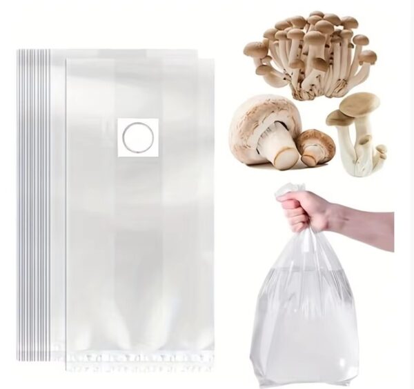 Durable Multi-functional High-pressure Sterilized Mushroom Planting Bags Farm Mushroom Planting Egg-laying Bags