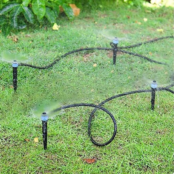 Irrigation Dripper on Stake Emitter Drip Irrigation System Micro Adjustable Micro Turbo Sprinkler.